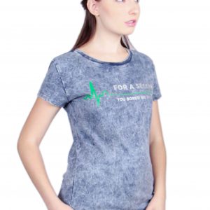 KAOS WANITA Bored To Death 180 Degrees