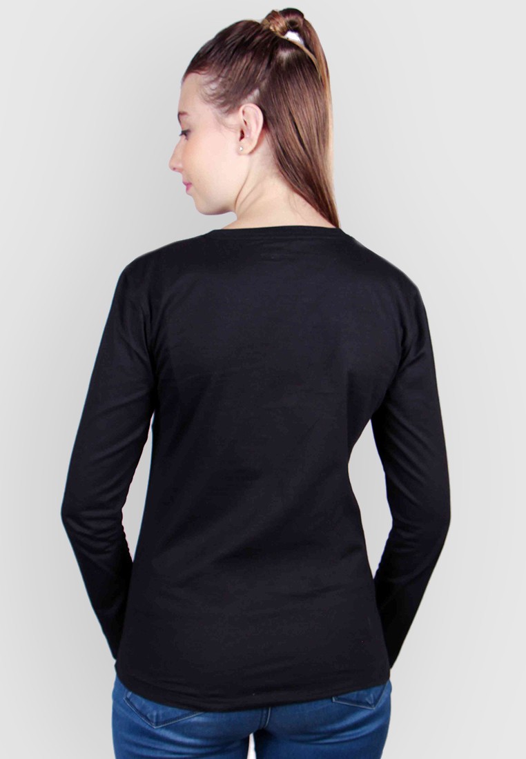 180 Degrees Girls Can Do Anything Long Sleeves T-Shirt Wanita - Image 7