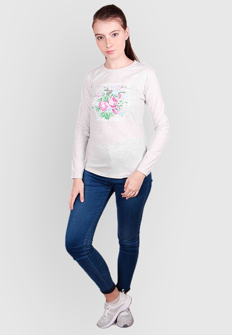 180 Degrees I'm Fabulous Long Sleeves T-Shirt Wanita - Image 4