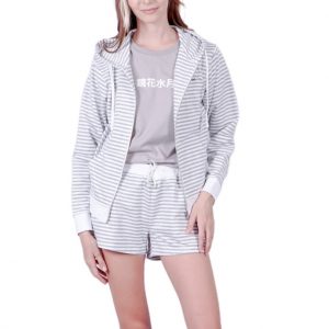 180 Degrees One Set Sporty Hoodie Celana Stripe