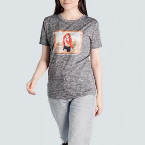 180 Degrees Kaos Anti Virus, Run And Fight - Kaos Wanita