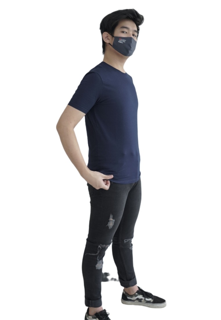 180 Degrees Smartemp T-Shirt Pria Waves - Image 4