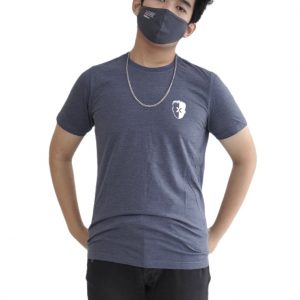 180 Degrees Kaos Anti Virus, Let it Float Blue Origami T-Shirt Pria