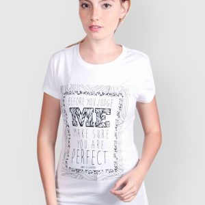 180 Degrees Don't Judge Me T-Shirt Wanita