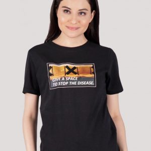 180 Degrees Kaos Anti Virus, Give a Space – Kaos Wanita
