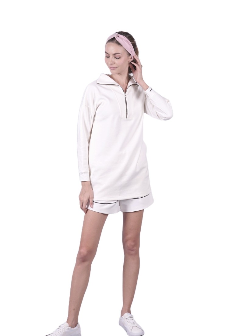 180 Degrees Dress Wanita Turtleneck Basic - Image 2