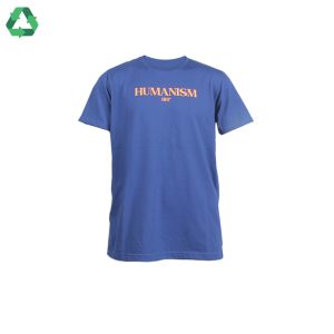 180Degrees Recycle Polyester Katun T-shirt Pria Humanism