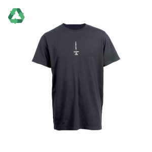 180Degrees Recycle Polyester Katun T-shirt Pria Reminder Earth