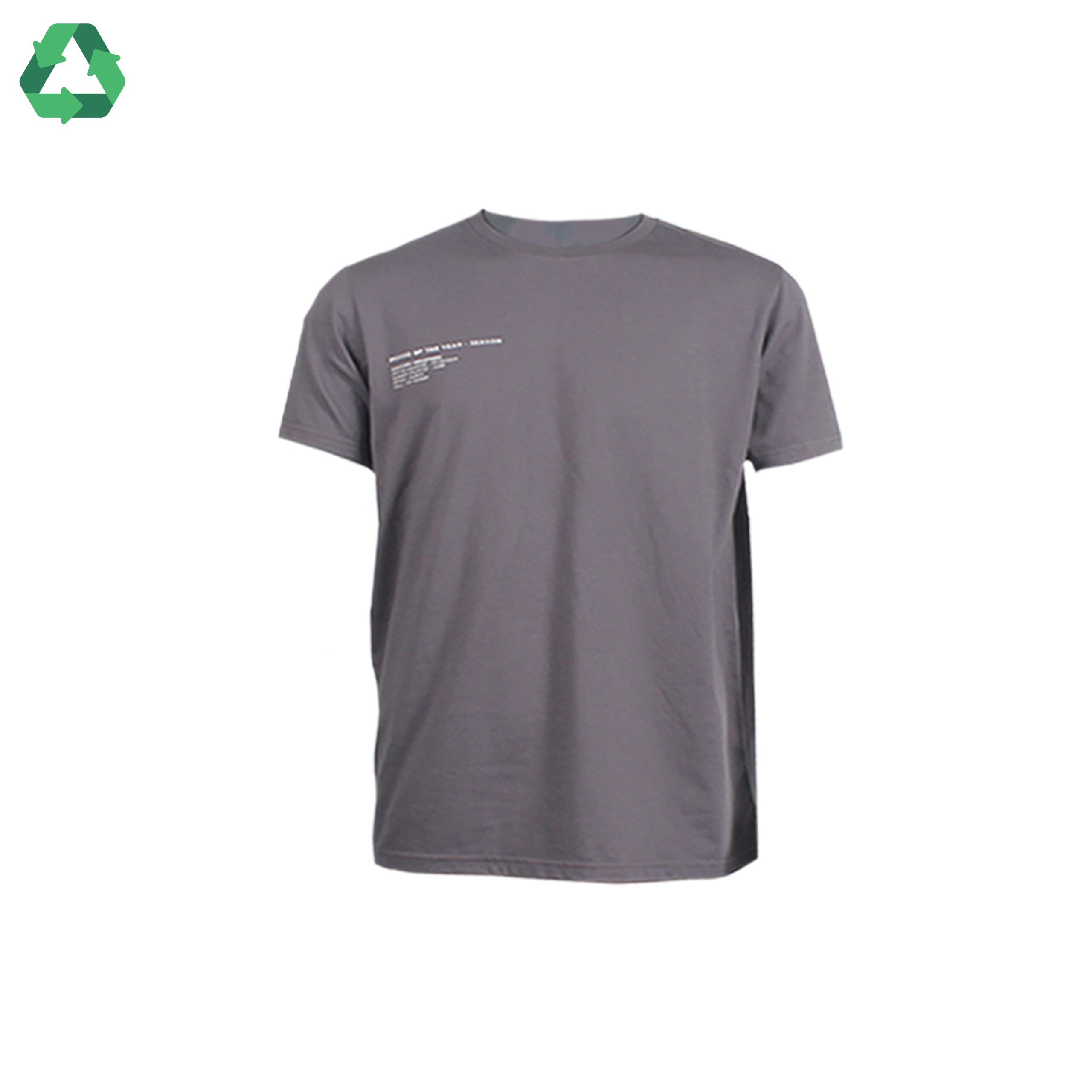 180Degrees Recycle Polyester Katun T-shirt Pria Season - Image 3