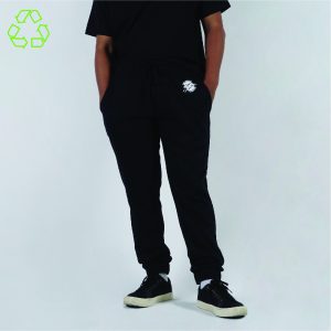 180 DEGREES RECYCLE POLYESTER JOGGER RUNBEAT BLACK