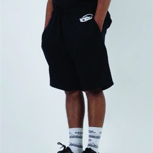 180 DEGREES RECYCLE POLYESTER SHORT PANTS MOTION DANCE BLACK