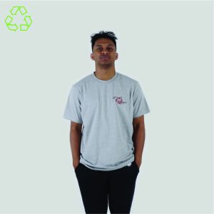 180 DEGREES RECYCLE POLYESTER T-SHIRT INSURGENCY LIGHT GRAY