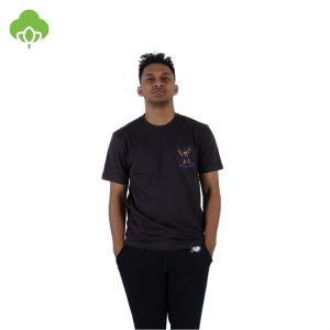 180 DEGREES COTTON ORGANIC T-SHIRT FESTIVE 99s WASH GRAY